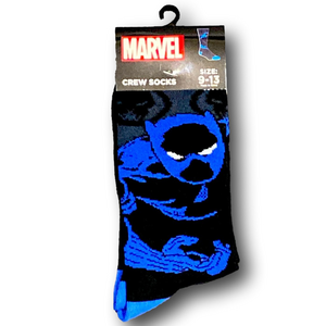 3/$20 Marvel Black Panther Funny Novelty Crew Socks - NWT